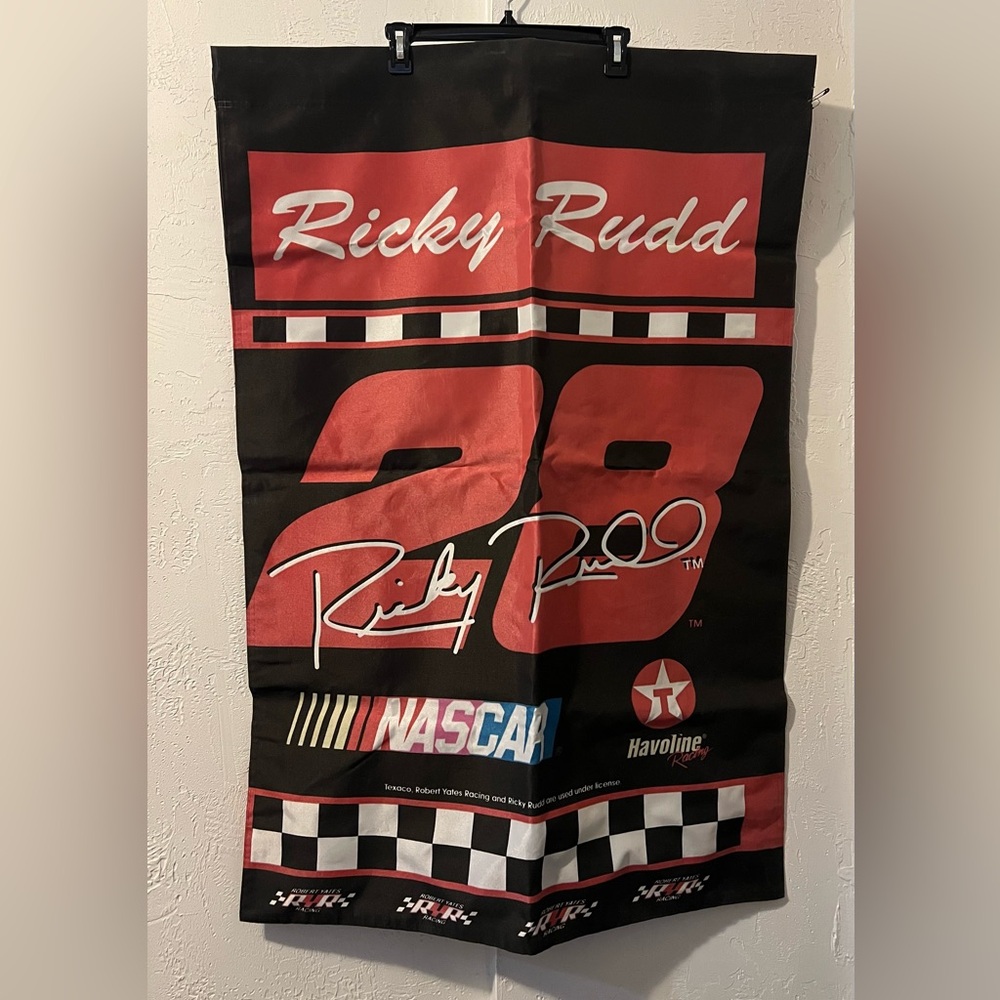 Ricky Rudd #28 NASCAR Flag